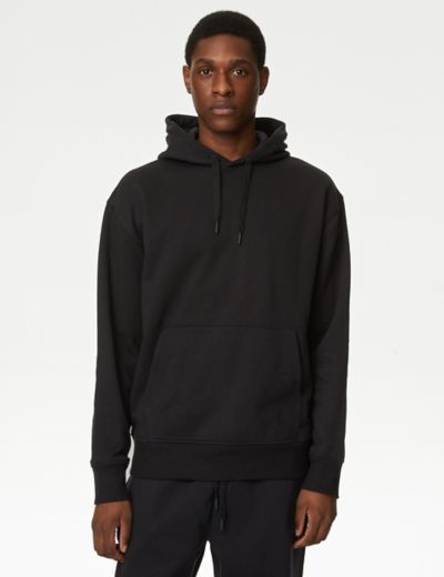 Relaxed Fit Cotton Rich Hoodie